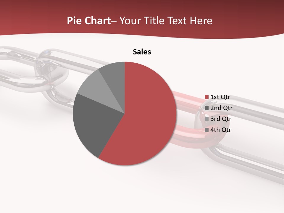 Chart Numbers Paper PowerPoint Template