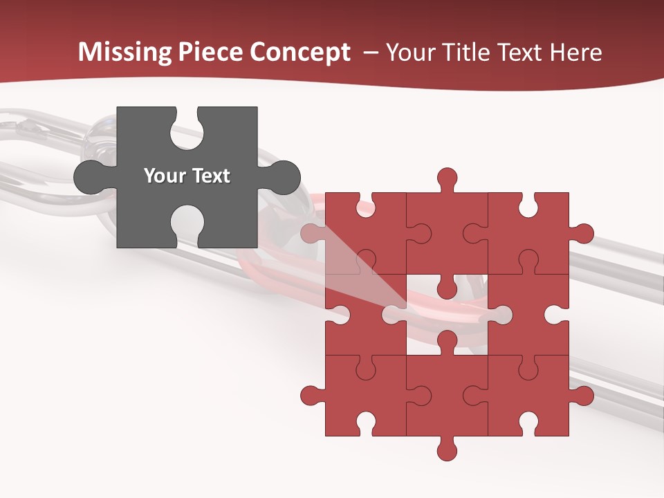 Chart Numbers Paper PowerPoint Template