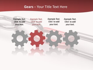 Chart Numbers Paper PowerPoint Template