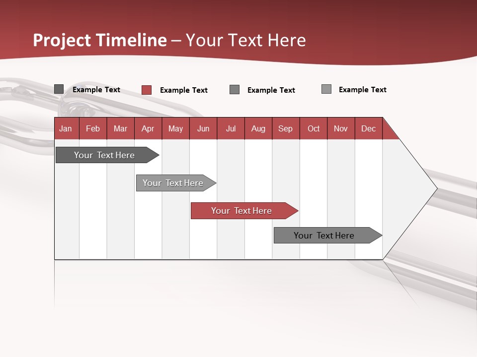 Chart Numbers Paper PowerPoint Template