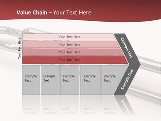 Chart Numbers Paper PowerPoint Template