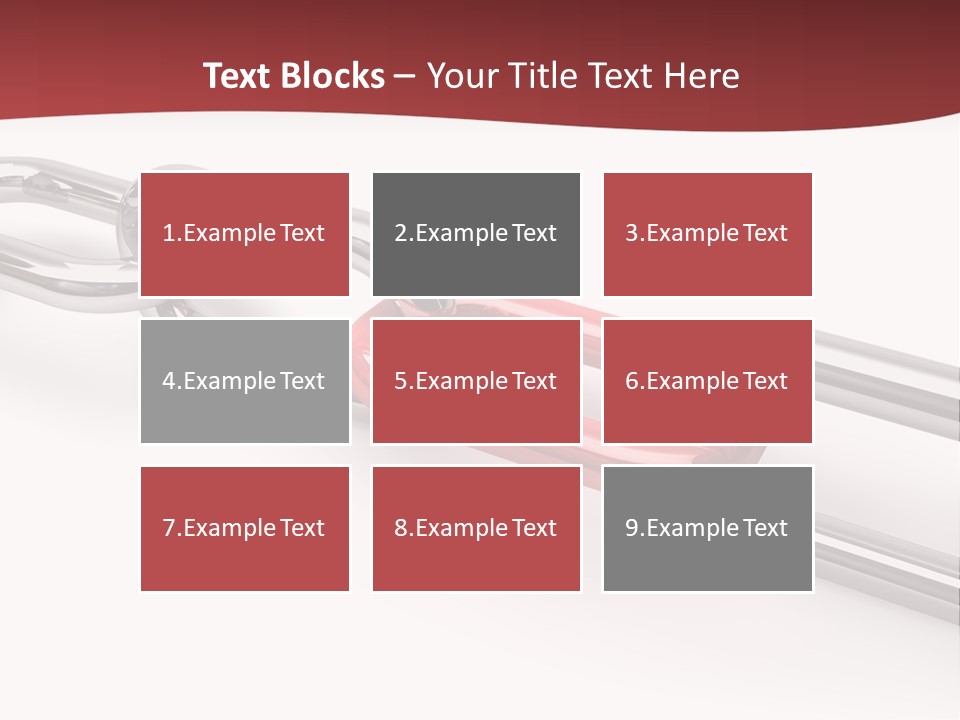 Chart Numbers Paper PowerPoint Template