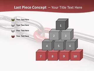 Chart Numbers Paper PowerPoint Template