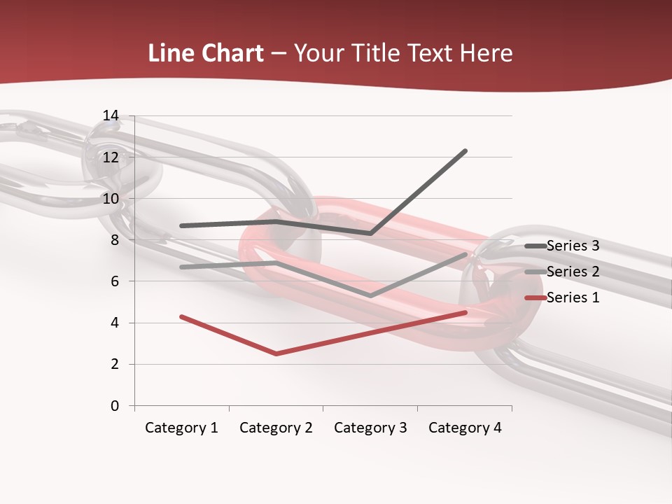 Chart Numbers Paper PowerPoint Template
