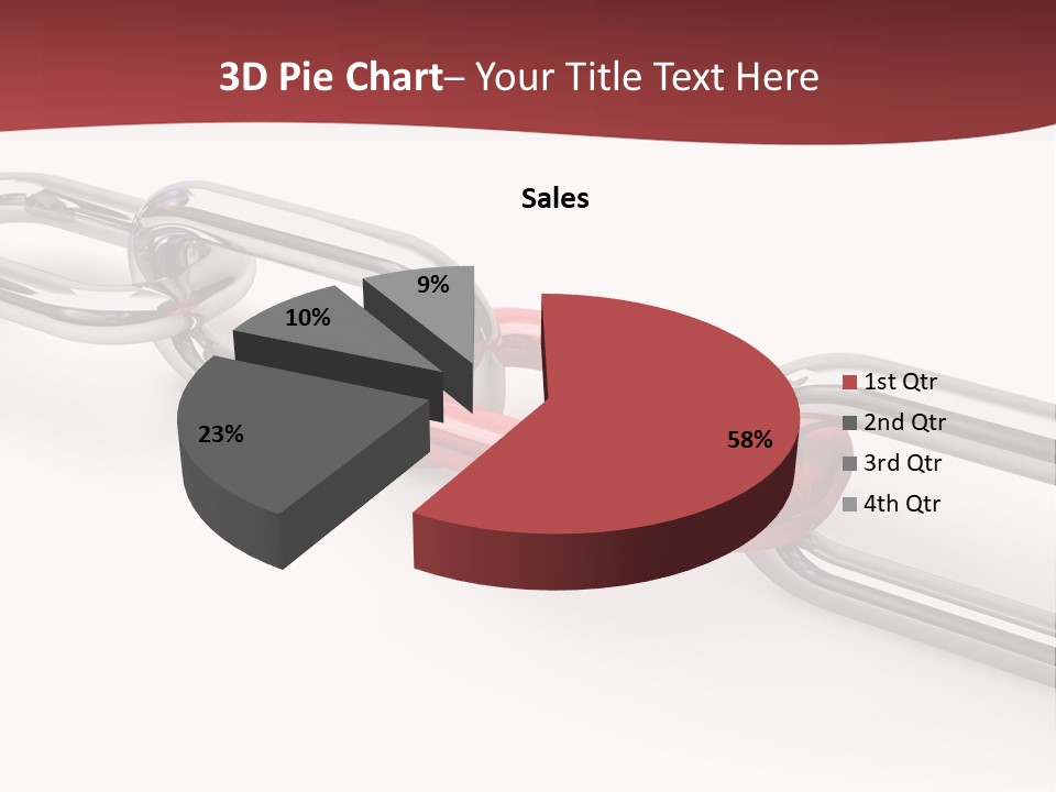 Chart Numbers Paper PowerPoint Template