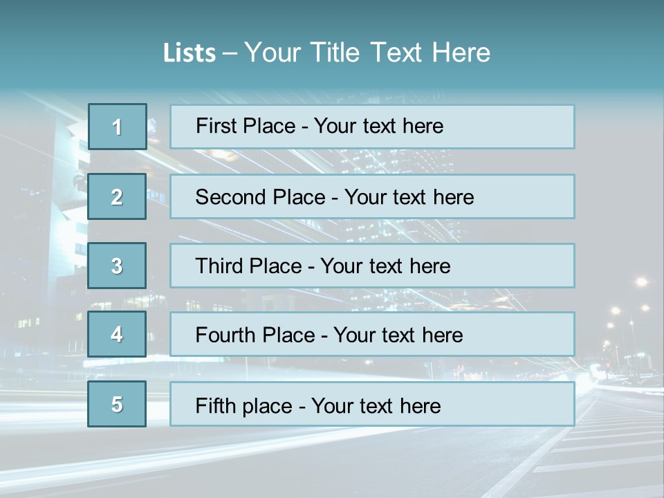 Business Volume Structure Transportation PowerPoint Template