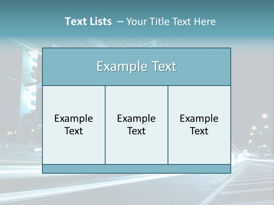 Business Volume Structure Transportation PowerPoint Template