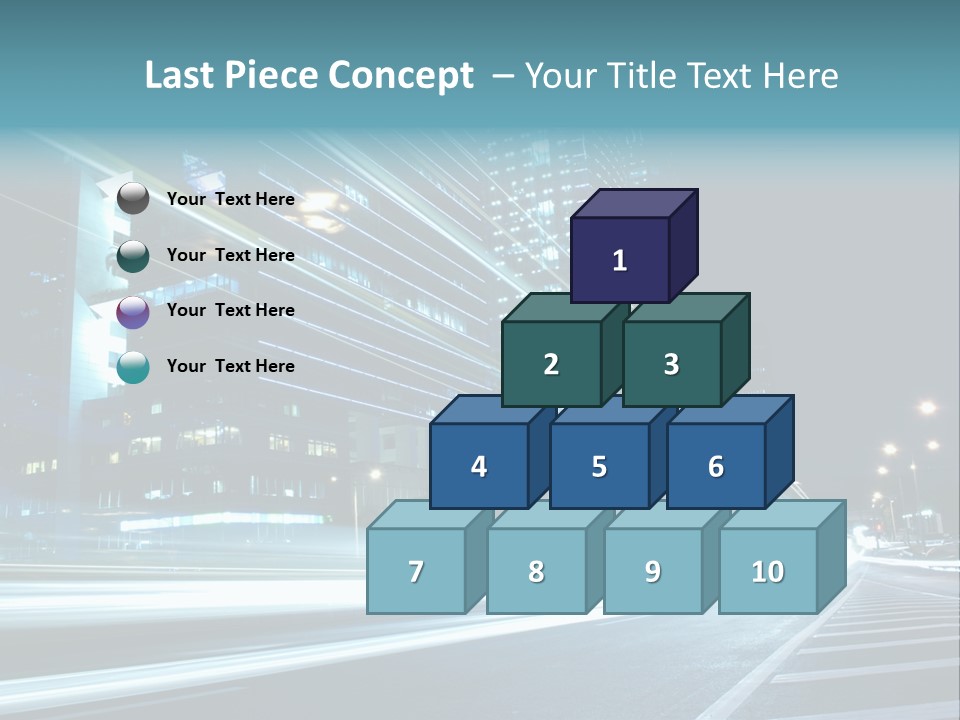 Business Volume Structure Transportation PowerPoint Template