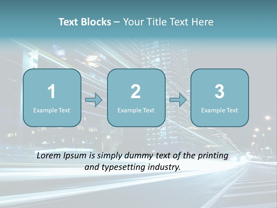 Business Volume Structure Transportation PowerPoint Template