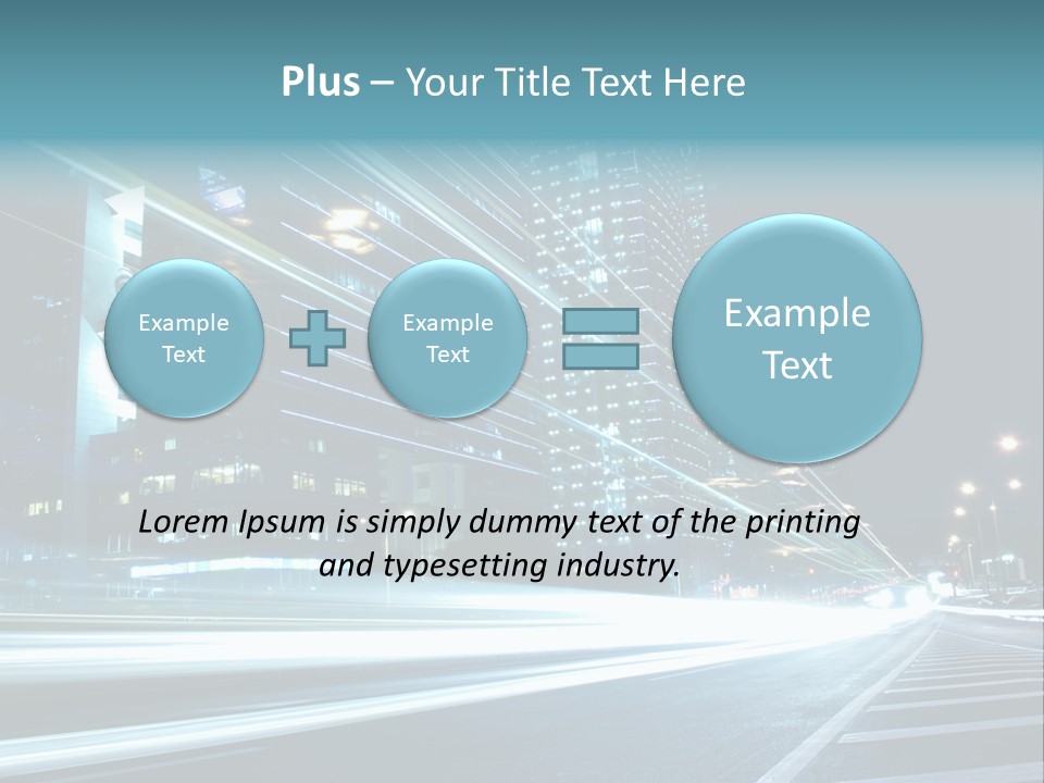 Business Volume Structure Transportation PowerPoint Template