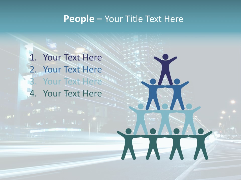 Business Volume Structure Transportation PowerPoint Template