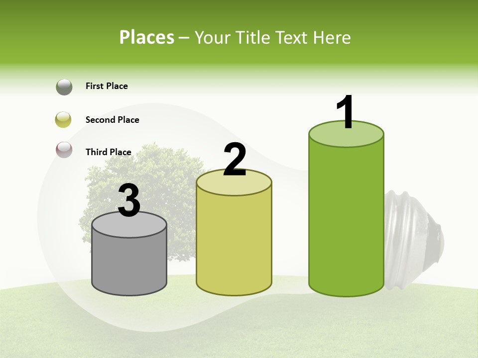 Plant Future Bulb PowerPoint Template