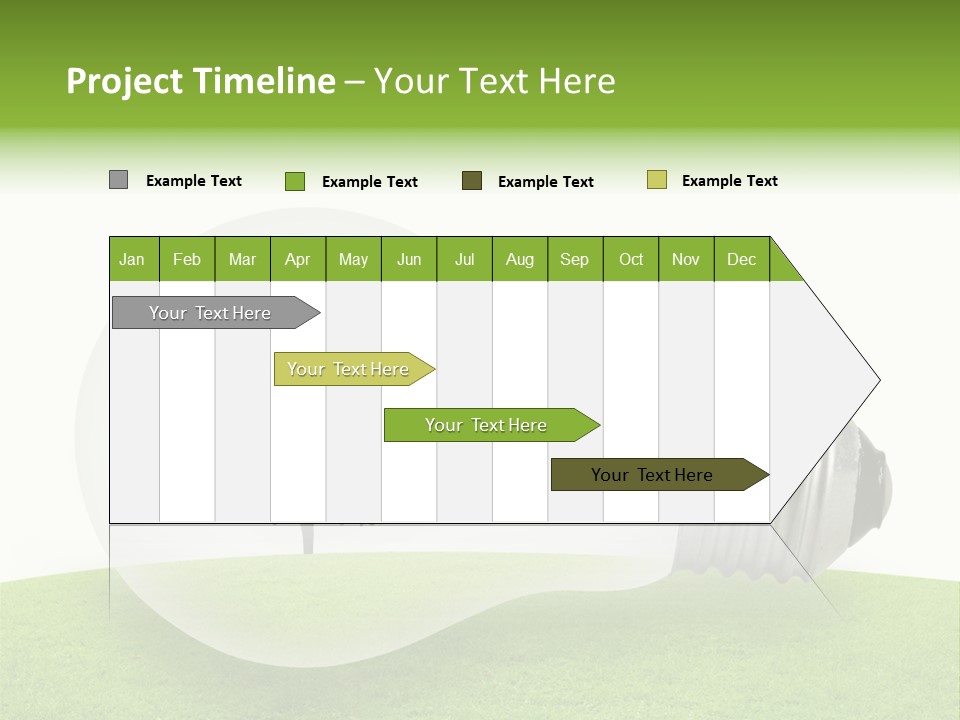Plant Future Bulb PowerPoint Template