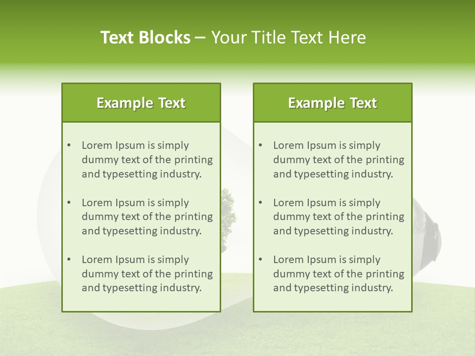 Plant Future Bulb PowerPoint Template