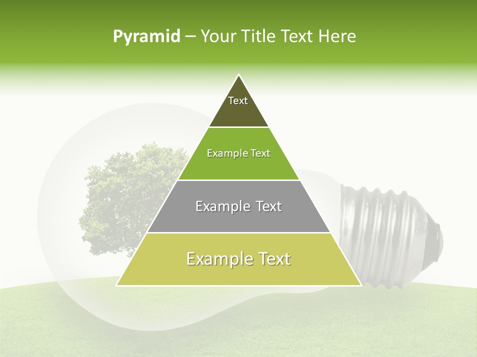 Plant Future Bulb PowerPoint Template