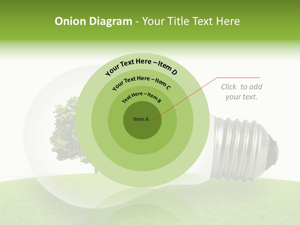 Plant Future Bulb PowerPoint Template