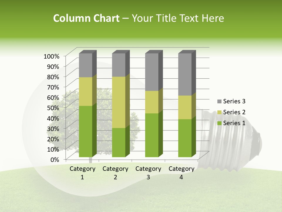 Plant Future Bulb PowerPoint Template