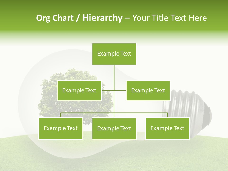 Plant Future Bulb PowerPoint Template