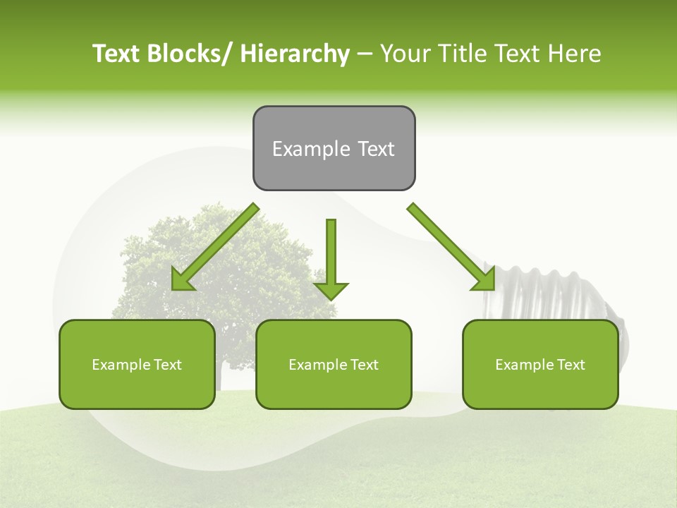 Plant Future Bulb PowerPoint Template