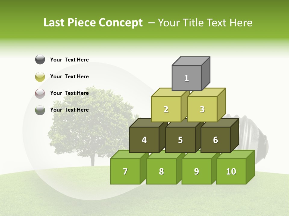 Plant Future Bulb PowerPoint Template