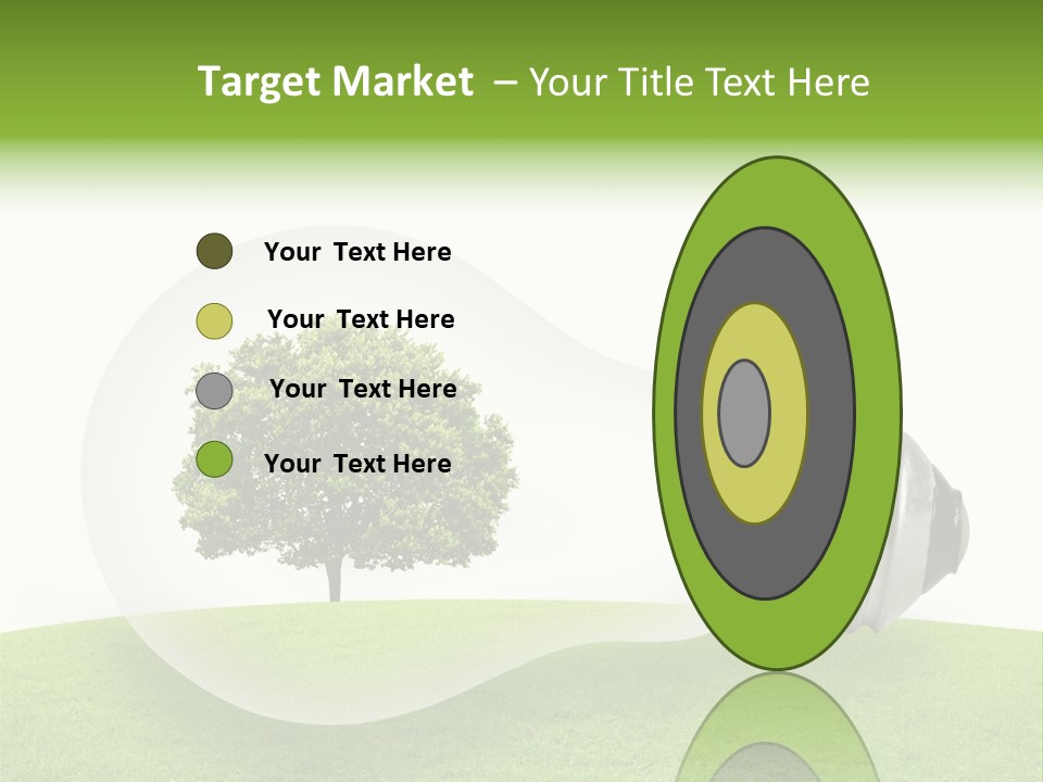 Plant Future Bulb PowerPoint Template