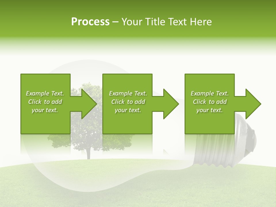 Plant Future Bulb PowerPoint Template