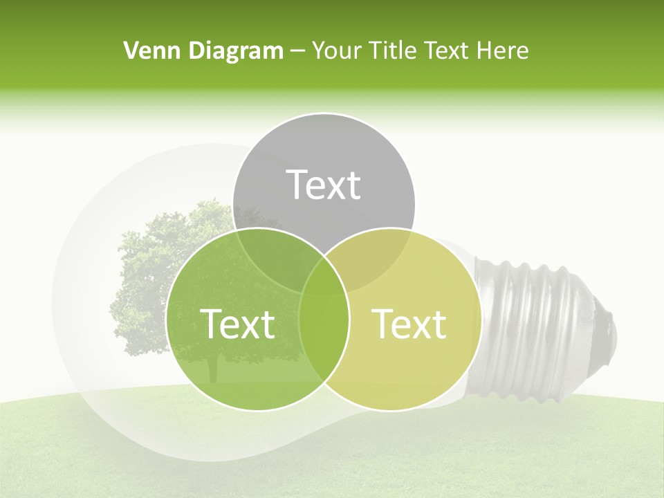 Plant Future Bulb PowerPoint Template