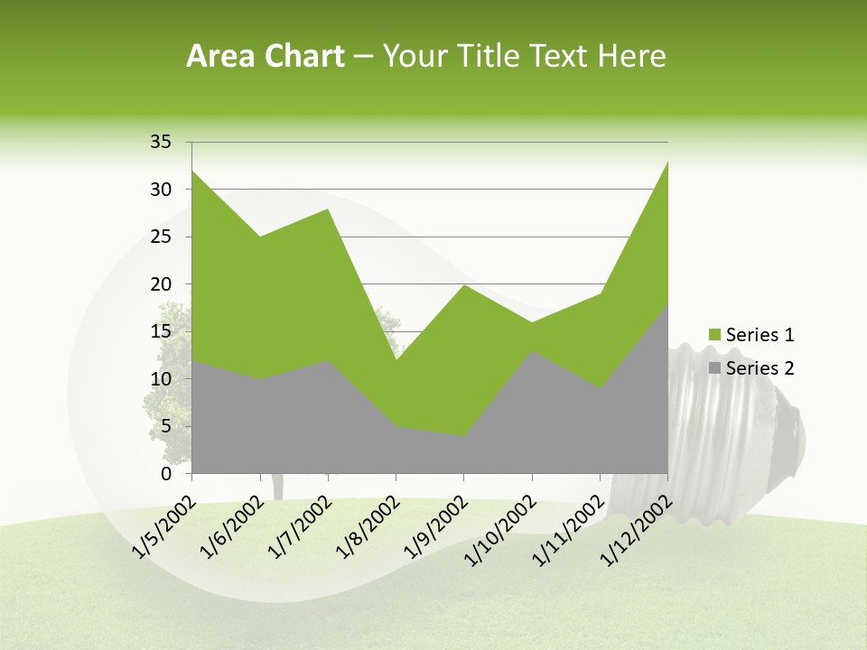 Plant Future Bulb PowerPoint Template