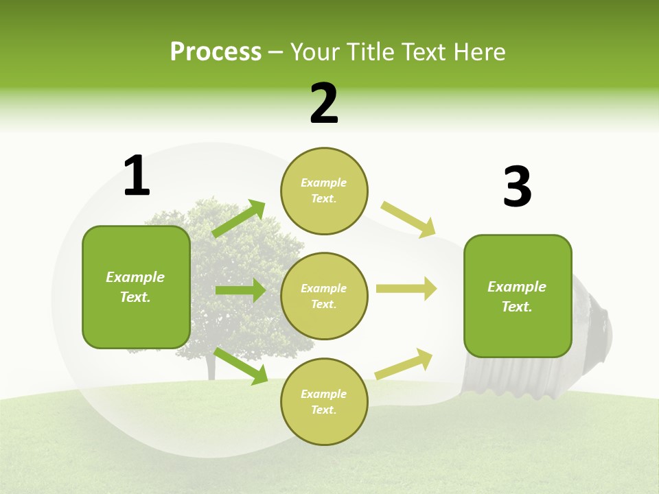 Plant Future Bulb PowerPoint Template