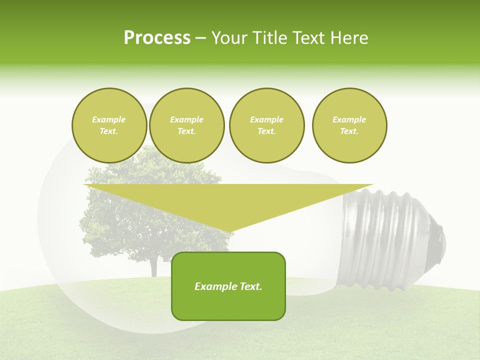Plant Future Bulb PowerPoint Template