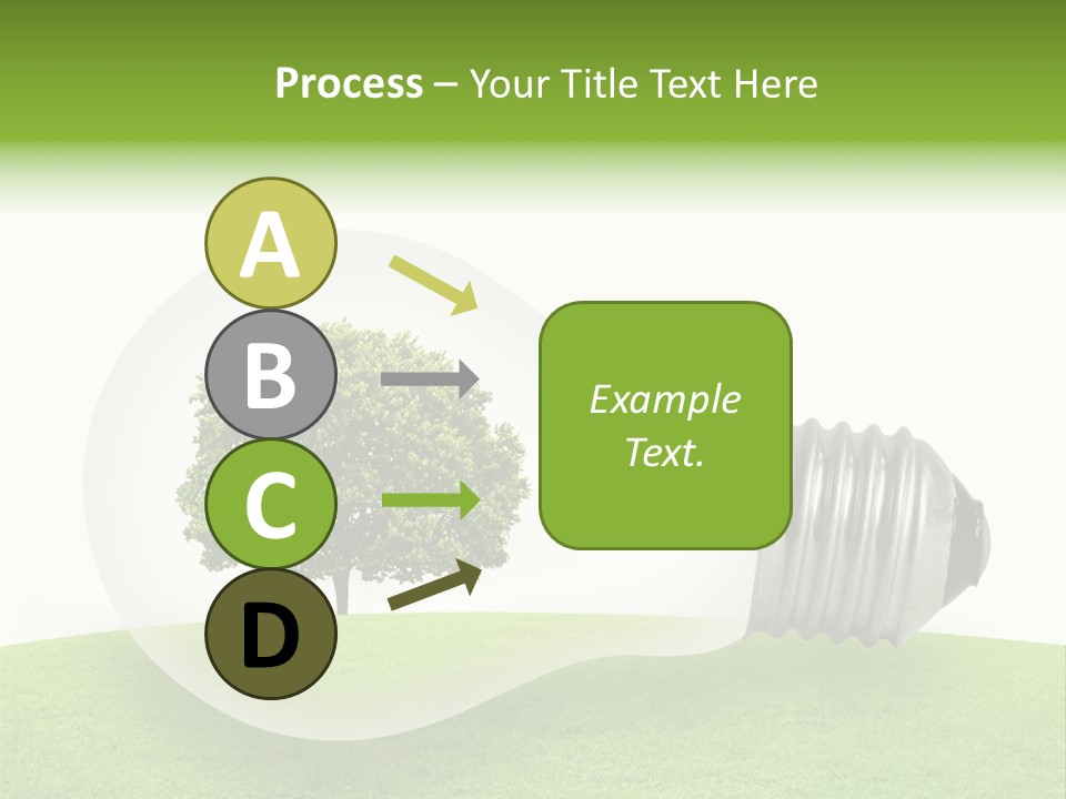 Plant Future Bulb PowerPoint Template