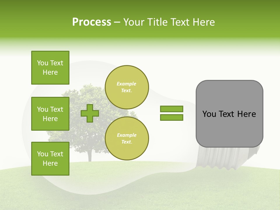 Plant Future Bulb PowerPoint Template