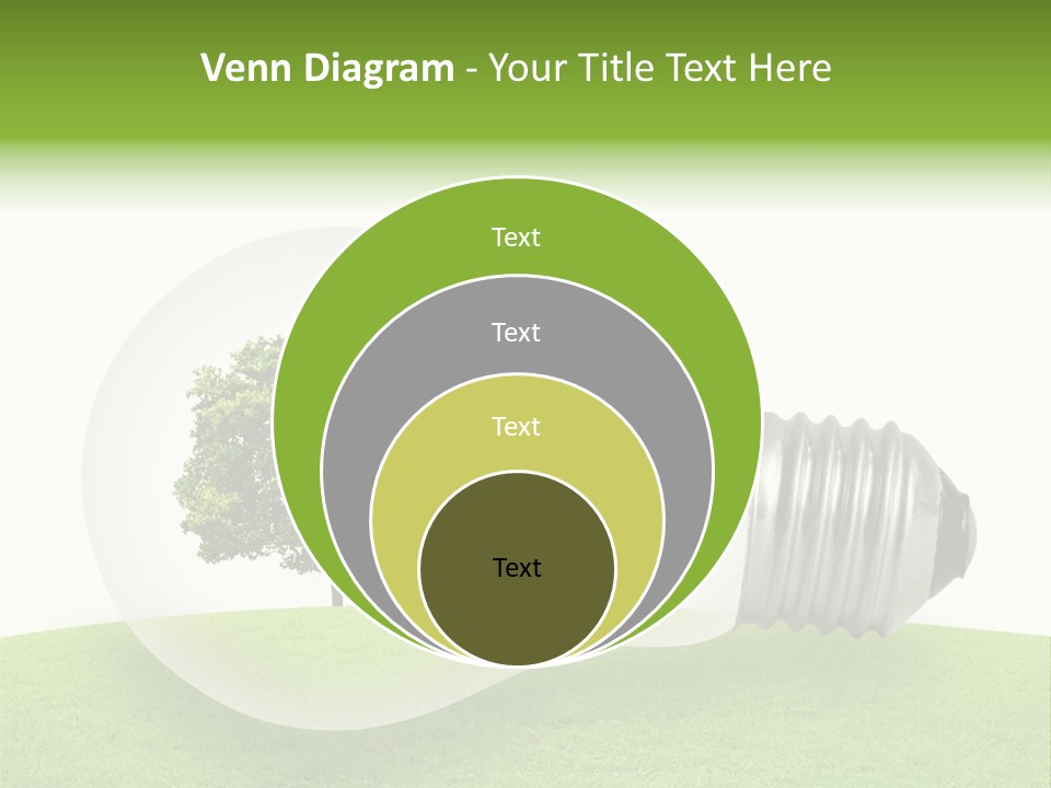 Plant Future Bulb PowerPoint Template