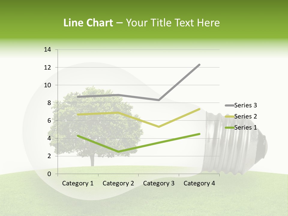 Plant Future Bulb PowerPoint Template