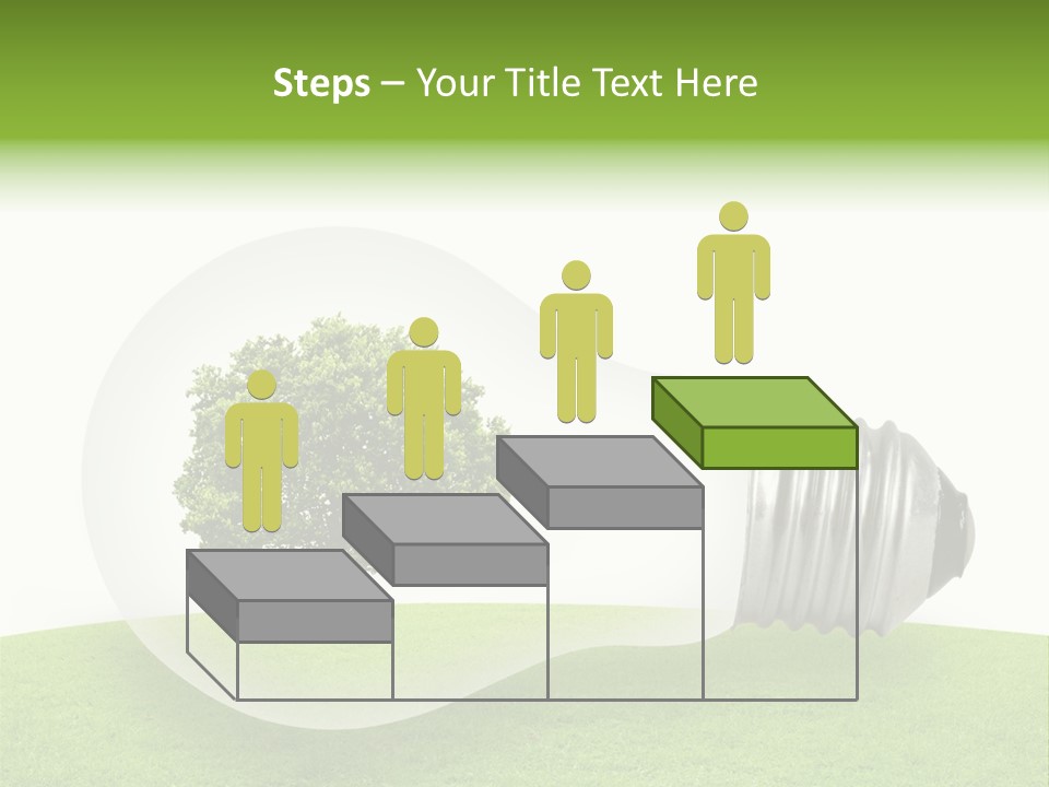 Plant Future Bulb PowerPoint Template