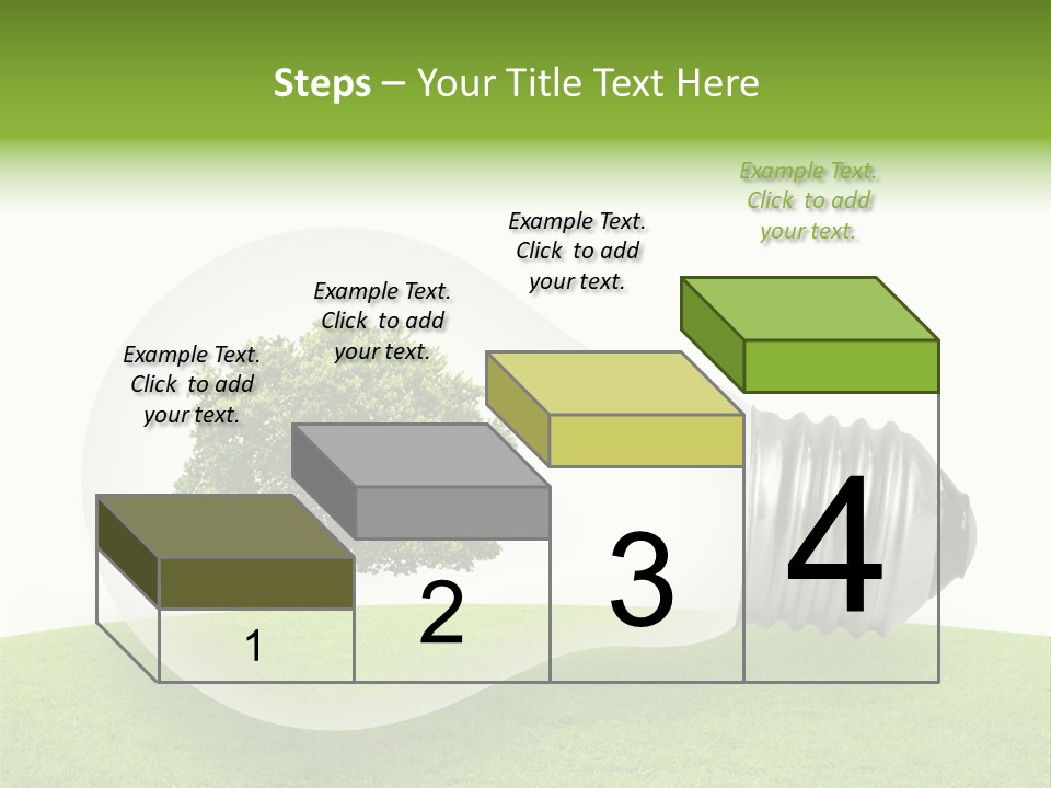 Plant Future Bulb PowerPoint Template