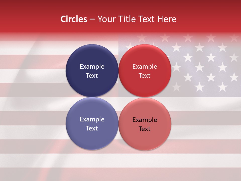 United Symbolic Glory PowerPoint Template