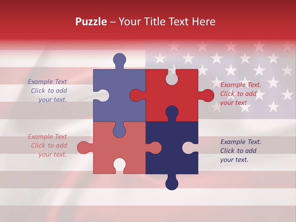 United Symbolic Glory PowerPoint Template