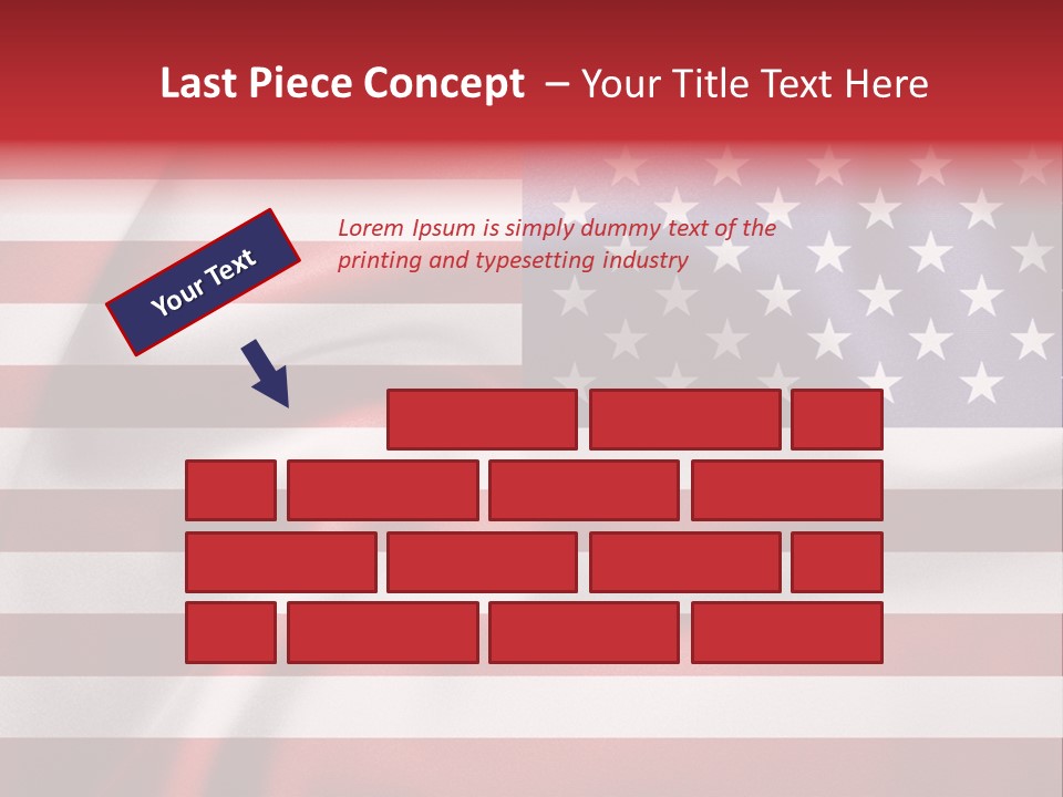 United Symbolic Glory PowerPoint Template