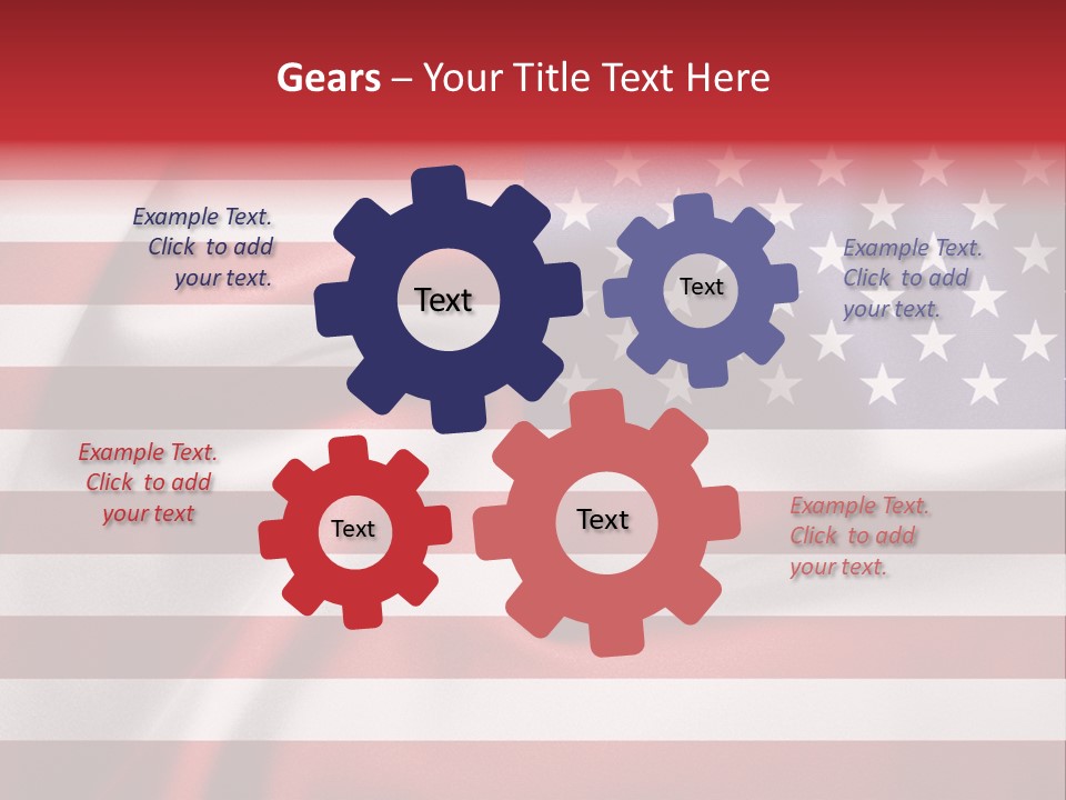 United Symbolic Glory PowerPoint Template