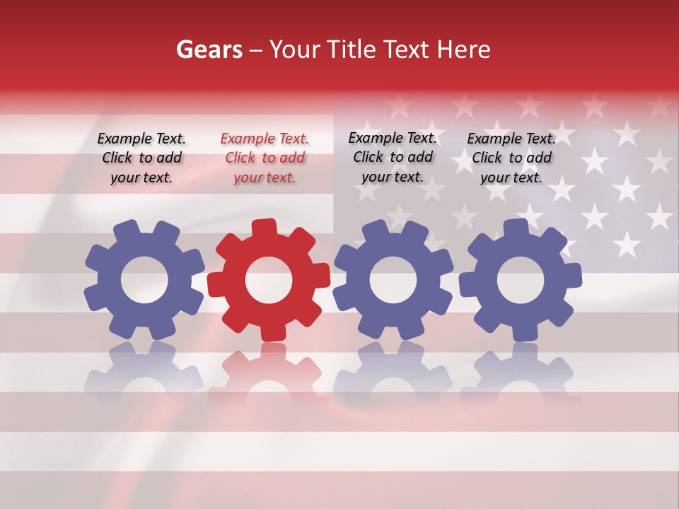 United Symbolic Glory PowerPoint Template