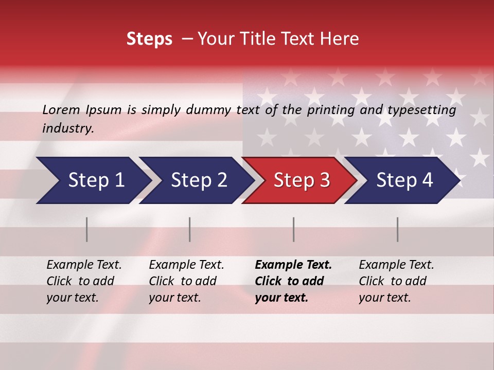 United Symbolic Glory PowerPoint Template