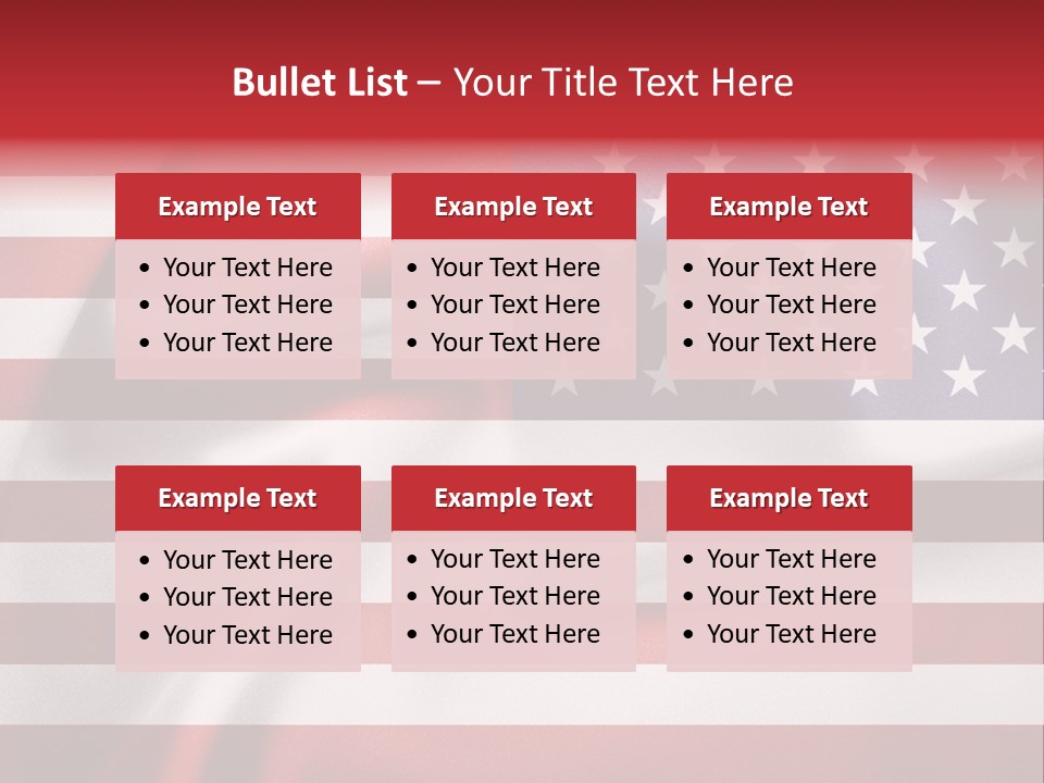 United Symbolic Glory PowerPoint Template