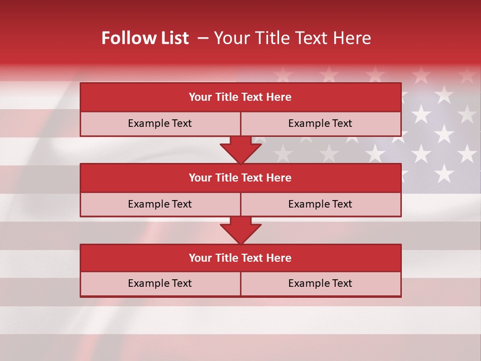 United Symbolic Glory PowerPoint Template