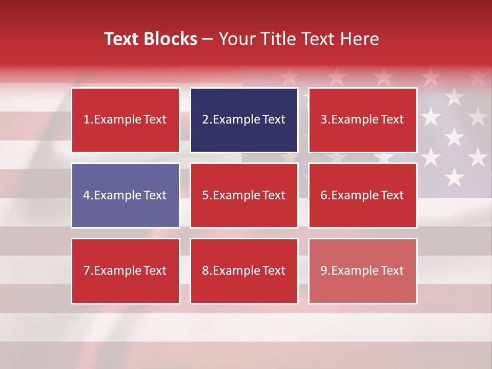 United Symbolic Glory PowerPoint Template