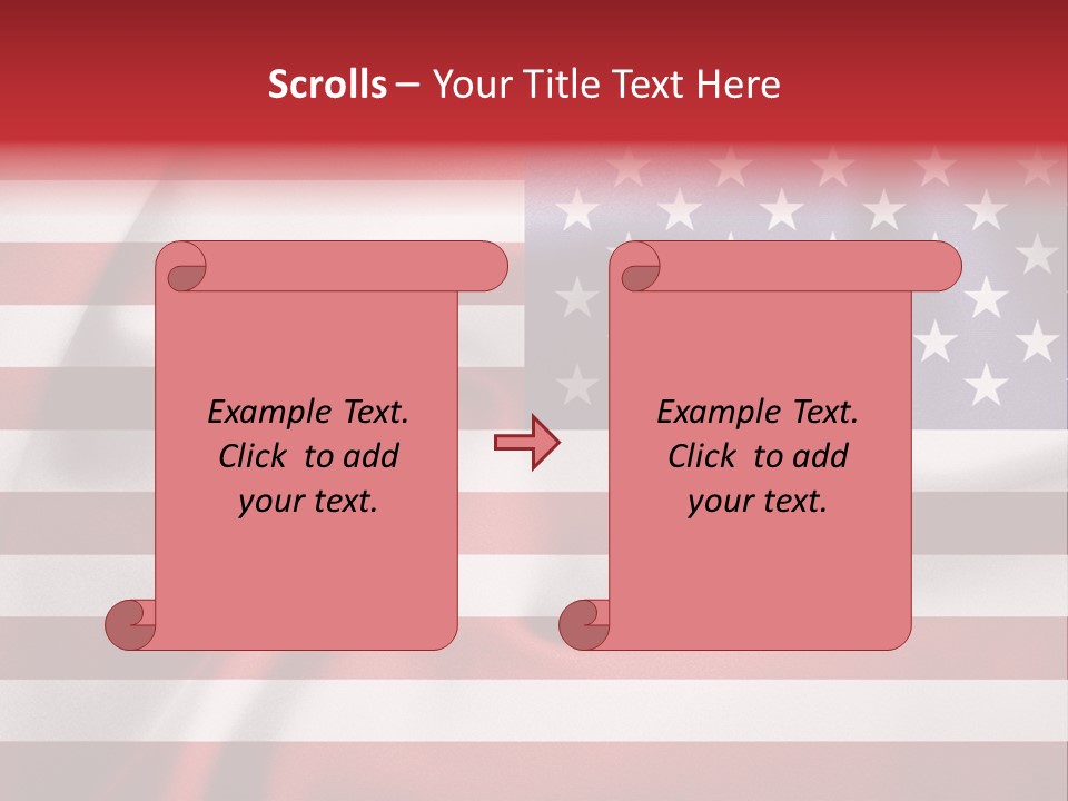 United Symbolic Glory PowerPoint Template