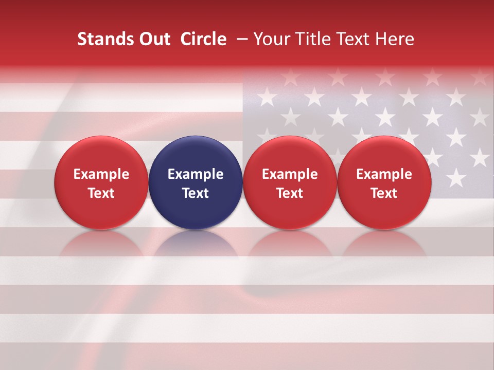 United Symbolic Glory PowerPoint Template