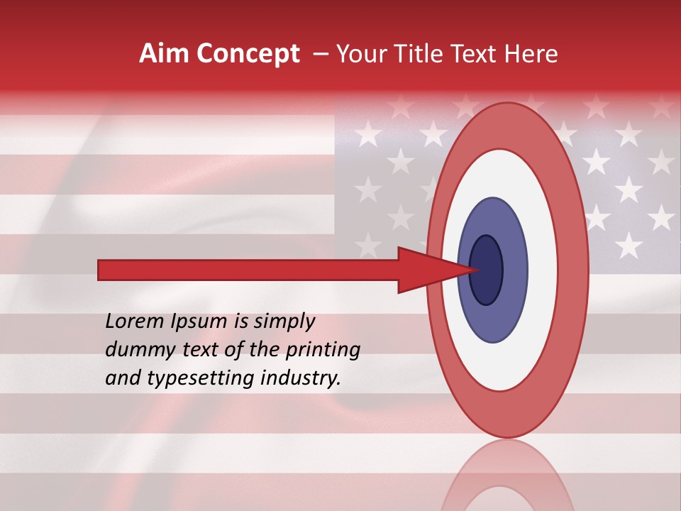 United Symbolic Glory PowerPoint Template