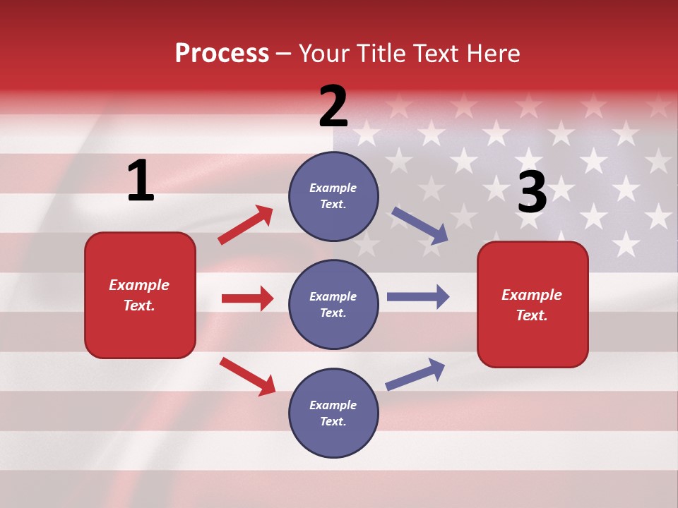 United Symbolic Glory PowerPoint Template