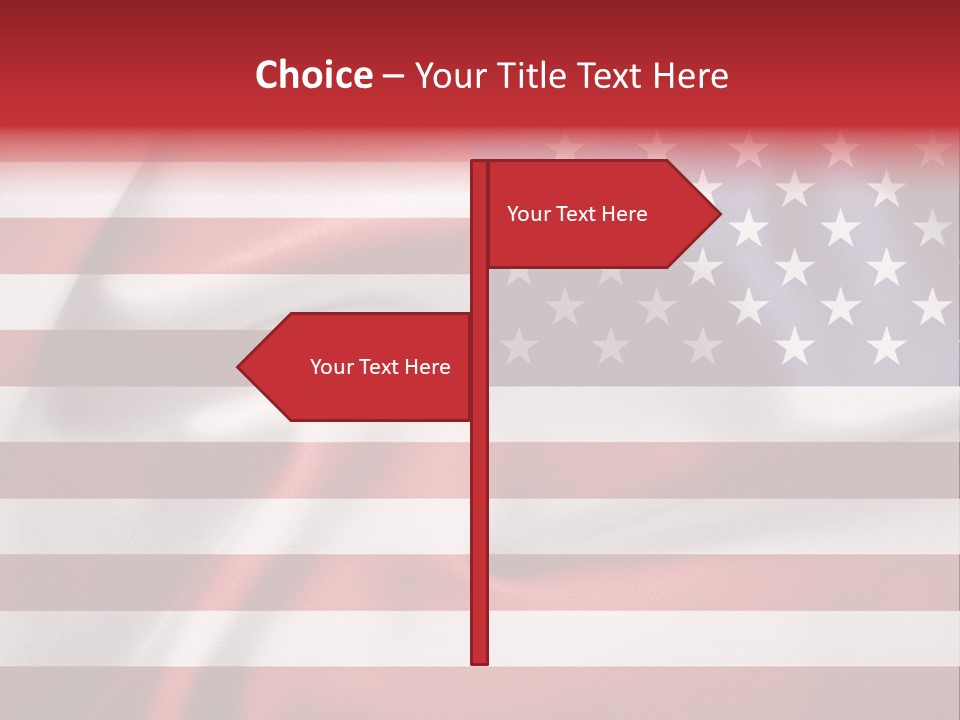 United Symbolic Glory PowerPoint Template